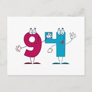 Happy Number 94 Postcard