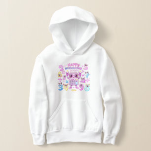 Happy Number Day Cute Calculator Math Hoodie