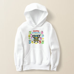 Happy Number Day Cute Calculator Math Hoodie