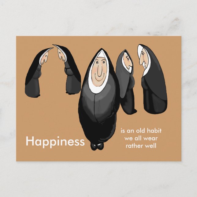 happy nunsense postcard (Front)