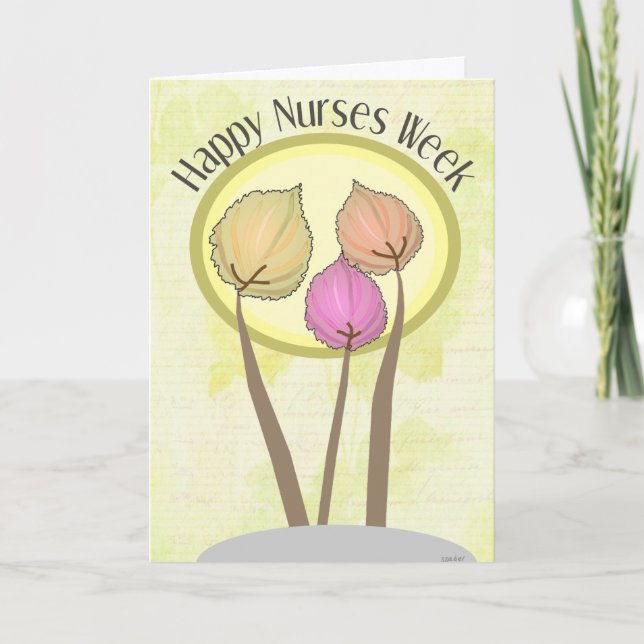 Happy Nurse Week Greeting Card (Front)
