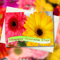 Happy Nurses Day Gerber Daises 