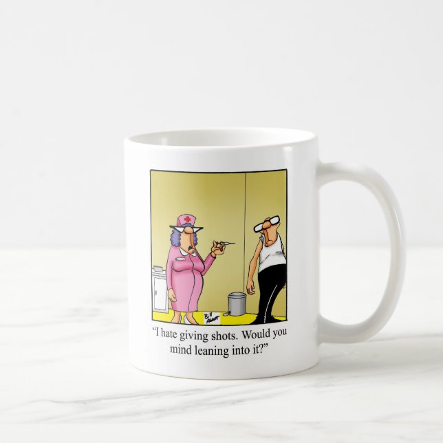 Happy Nurses Day Humour Mug Gift (Right)