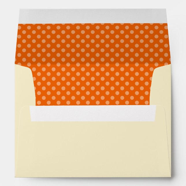Happy Nurses Day. Polka Dot Pattern Envelopes (Back (Bottom))