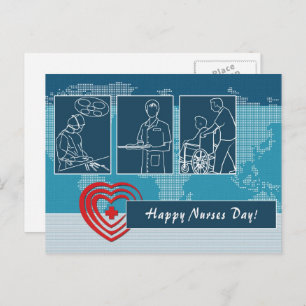 Happy Nurses Day Postcards