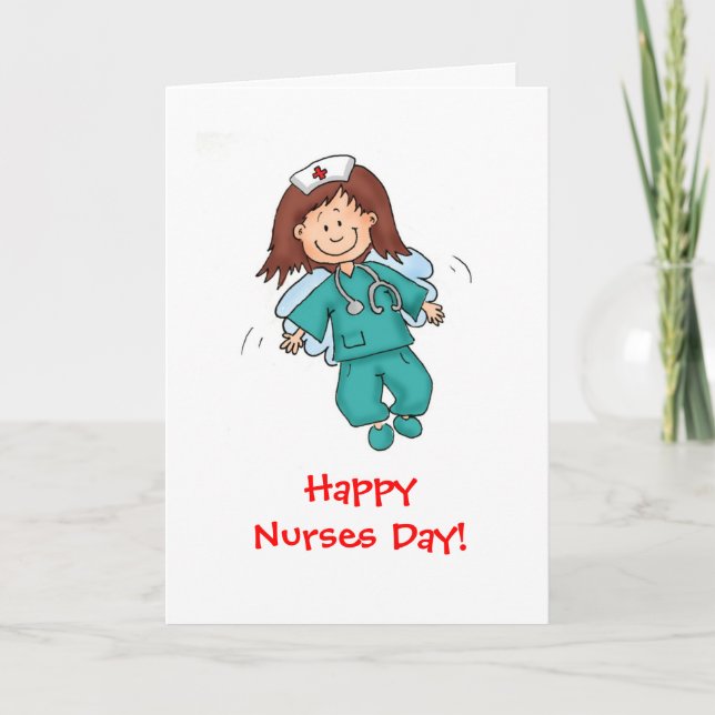 Happy Nurses Day - Thank You Card (Front)