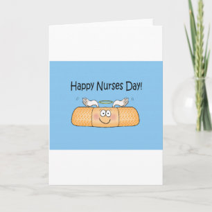 Happy Nurses Nurse Nurse's Day Whimsical Bandage Card