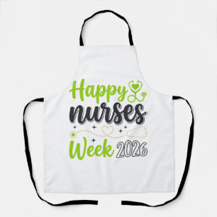 Happy Nurses Week 2026 Stethoscope Nurse Design_1 Apron