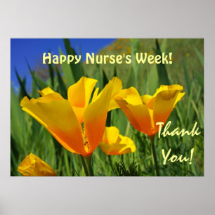 Happy Nurses Week! art prints posters Thank you!