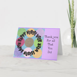 Happy Nurses Week Card