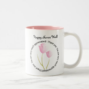 Happy Nurses Week Gifts Two-Tone Coffee Mug