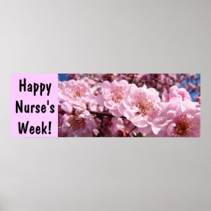 Happy Nurse's Week! poster banners Nursing prints