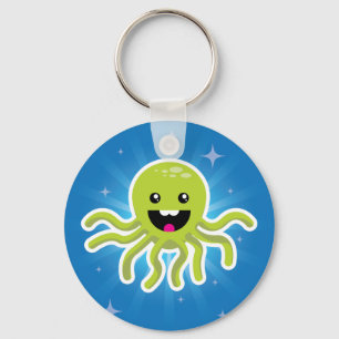 Happy Octopus Key Ring