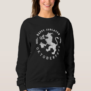 happy oktoberfest isolated covid griffin sweatshirt