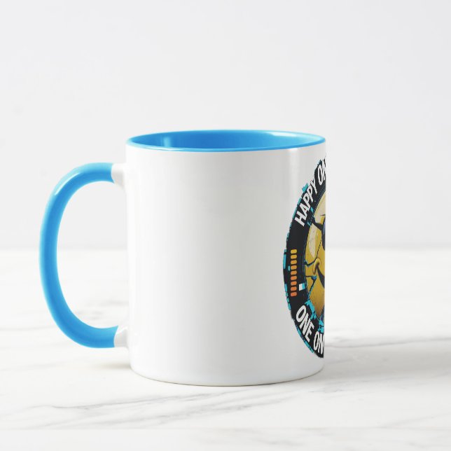 Happy on the Outside Classic Mug – Funny Coffee (Left)