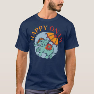Happy Onam Festival India Holiday Indian Kerala Re T-Shirt