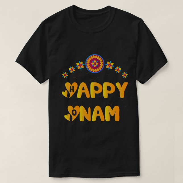 Happy Onam Festival            T-Shirt (Design Front)