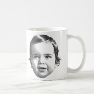Happy or Upset Mood Toddler Baby Girl Coffee Mug