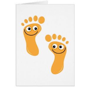Happy Orange Feet