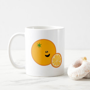 Happy Orange Good Morning Coffee Mug