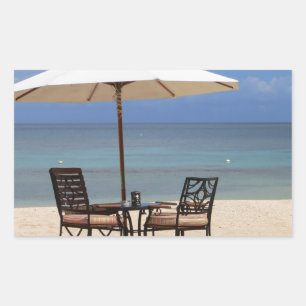 Happy Out Rectangular Sticker