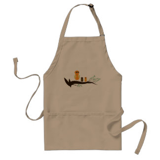 Happy Owl Family Standard Apron
