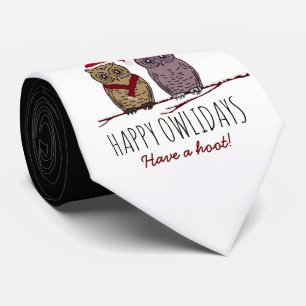 Happy Owlidays, Festive Tie