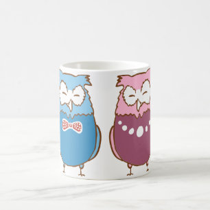 Happy Owls Coffee Mug