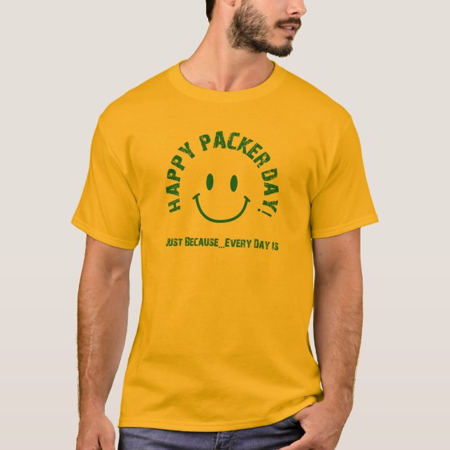 Happy Packer Day T-Shirt (Front)