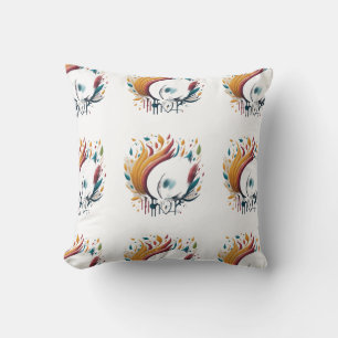 Happy Paly Flame Cushion