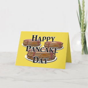 Happy Pancake Day Card