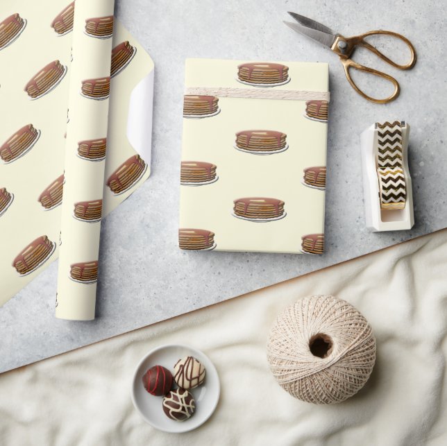 Happy Pancake Day Wrapping Paper (Crafts)