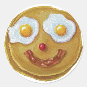 Happy Pancake Sticker