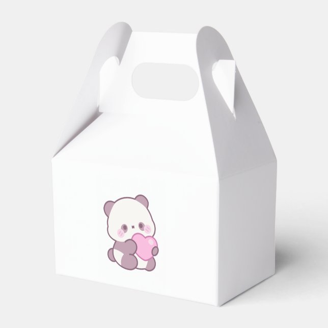 Happy Panda Design | Positive Cute Vibes Favour Box (Front Side)