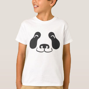 Happy Panda Face T-Shirt