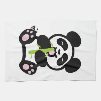 Happy Panda Tea Towel