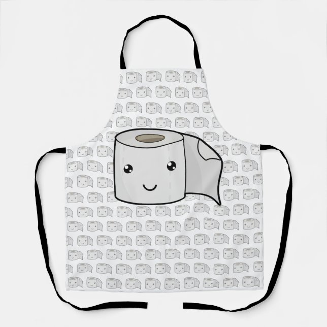 Happy Paper Apron (Front)