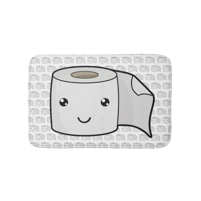 Happy Paper Bath Mat (Front)