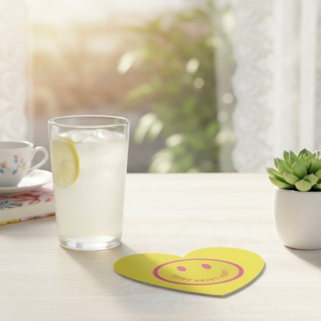 Happy Paper Coaster (Creator Uploaded)