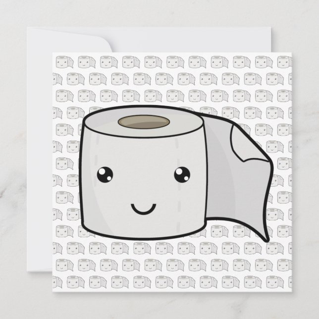 Happy Paper Holiday Card (Front)