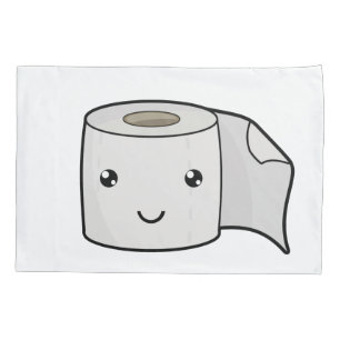 Happy Paper Pillowcase