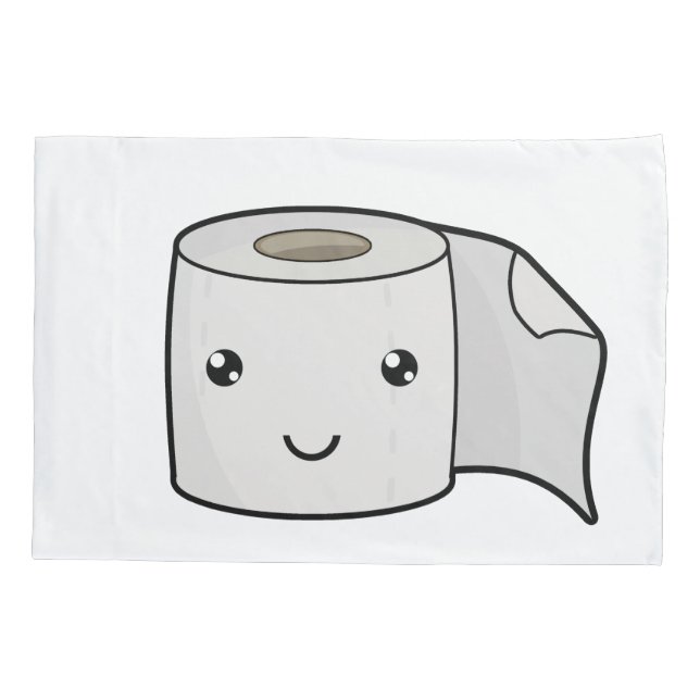 Happy Paper Pillowcase (Back)