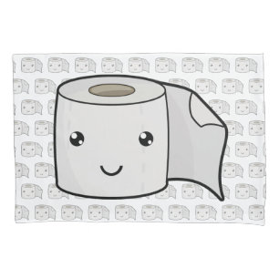 Happy Paper Pillowcase