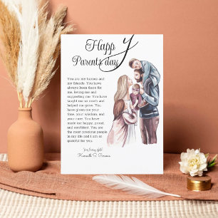 Happy Parents Day Holiday Card