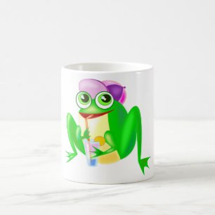 Happy Party Frog Mug - Fun - Painting