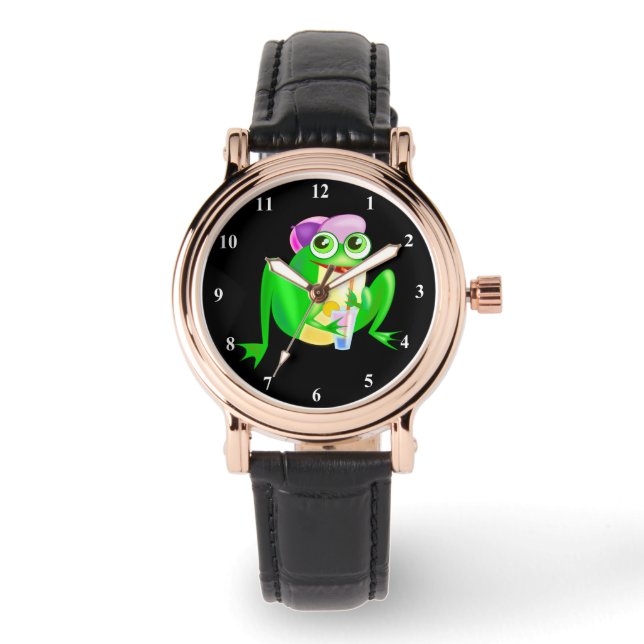 Happy Party Frog - Watch (Front)