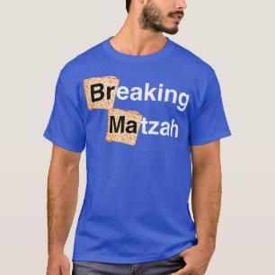Happy Passover Breaking Matzah Afikoman Family Sed T-Shirt