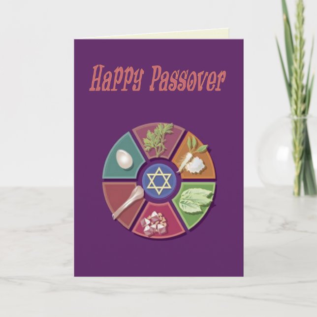 Happy Passover Card (Front)