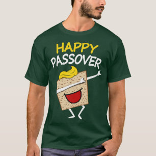 Happy Passover Dabbing Matzah Funny Passover Matza T-Shirt
