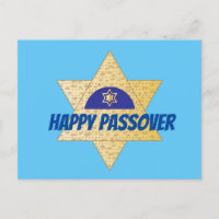 Happy Passover Greeting Holiday Card